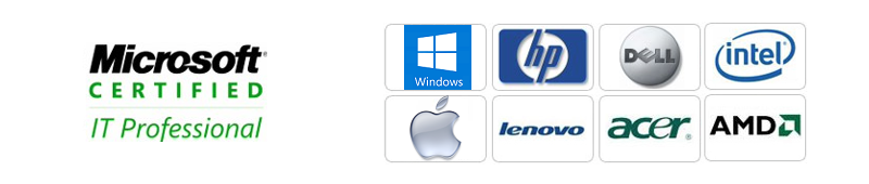 Windows Certified, Sony, Dell, HP, Lenovo, Compaq, AMD, Acer